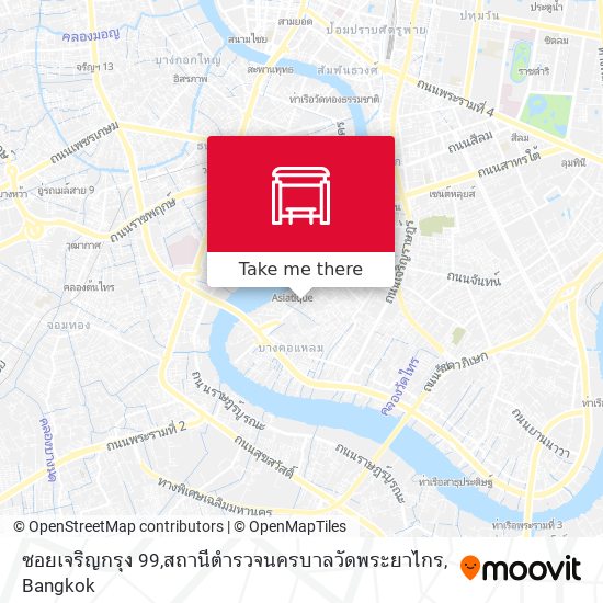 ซอยเจริญกรุง 99,สถานีตำรวจนครบาลวัดพระยาไกร map