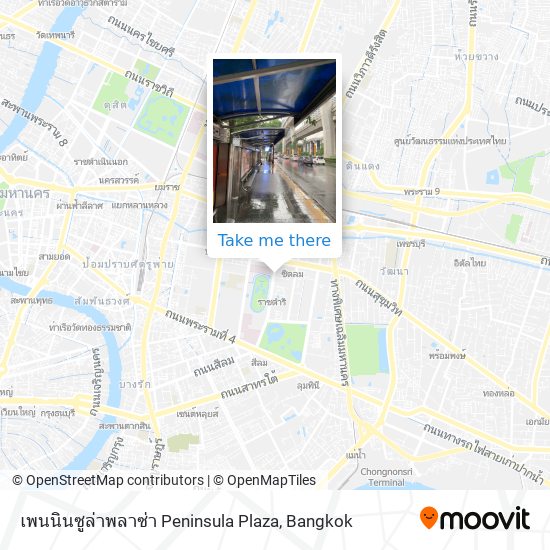 เพนนินซูล่าพลาซ่า Peninsula Plaza map