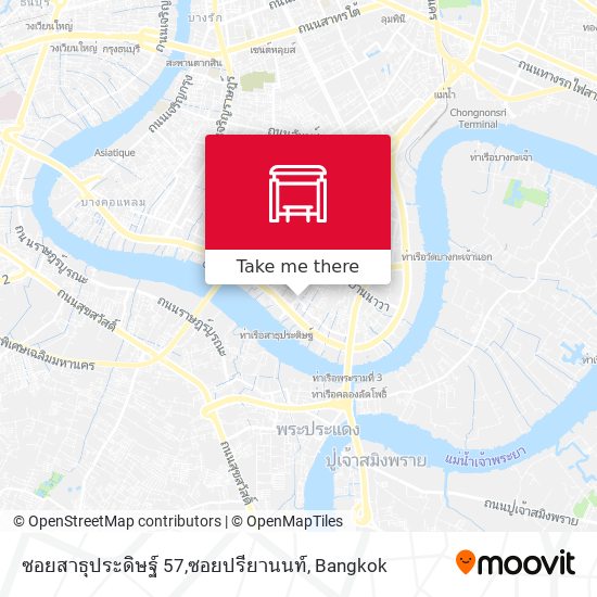 ซอยสาธุประดิษฐ์ 57,ซอยปรียานนท์ map