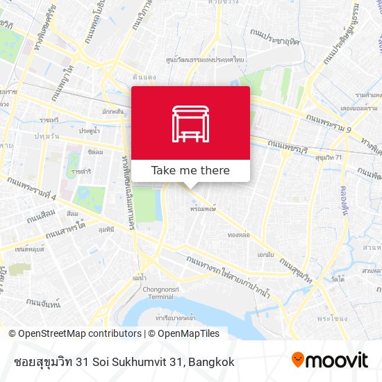 ซอยสุขุมวิท 31 Soi Sukhumvit 31 map