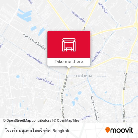 โรงเรียนชุมชนไมตรีอุทิศ map