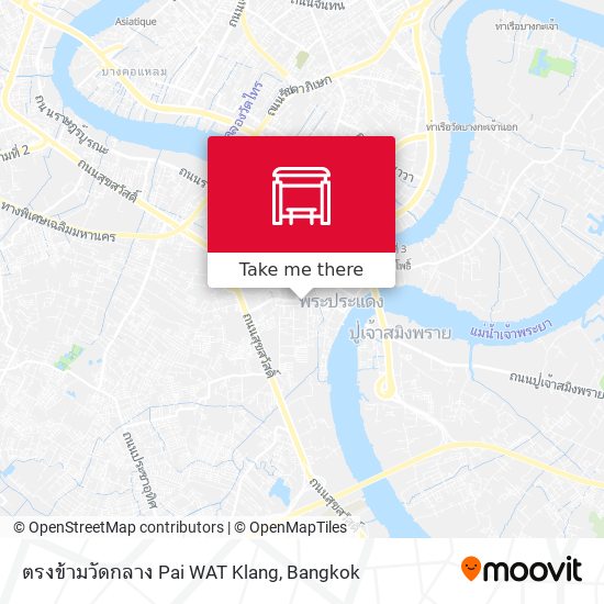 ตรงข้ามวัดกลาง Pai WAT Klang map