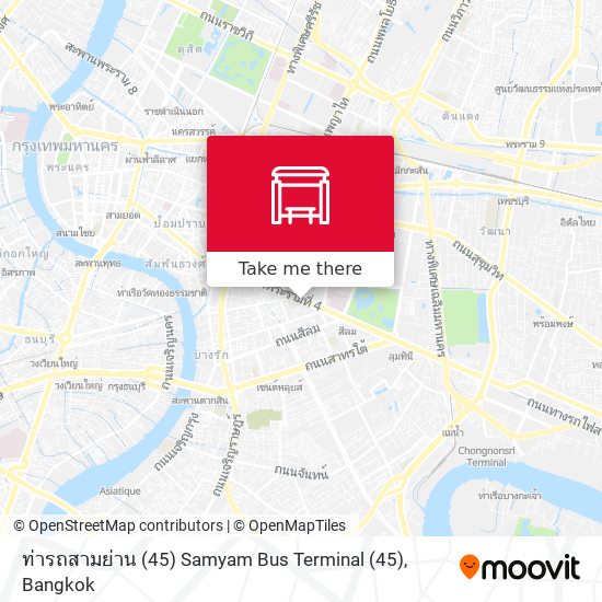 ท่ารถสามย่าน (45) Samyam Bus Terminal (45) map