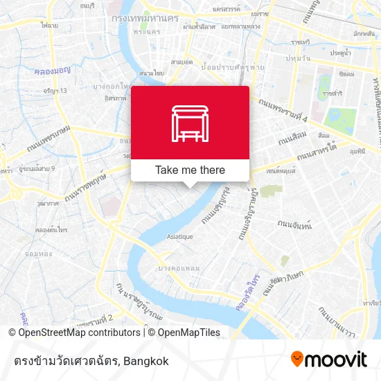 ตรงข้ามวัดเศวตฉัตร map