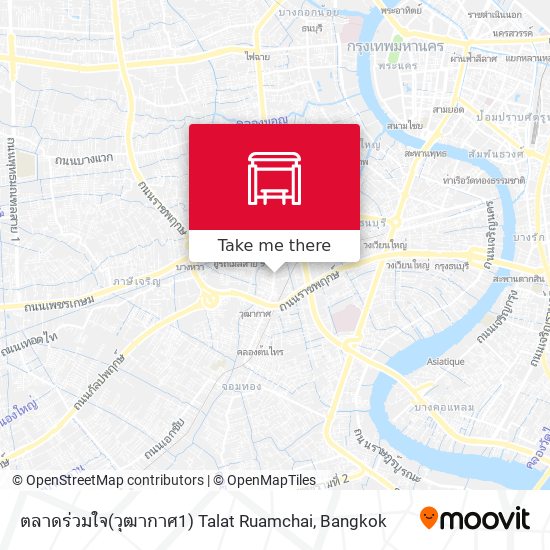 ตลาดร่วมใจ(วุฒากาศ1) Talat Ruamchai map