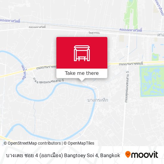 บางเตย ซอย 4 (ออกเมือง) Bangtoey Soi 4 map