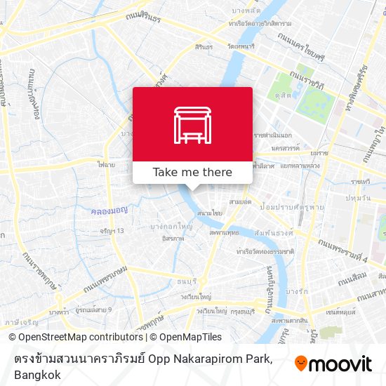 ตรงข้ามสวนนาคราภิรมย์ Opp Nakarapirom Park map