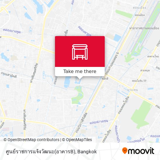 ศูนย์ราชการแจ้งวัฒนะ(อาคารB) map