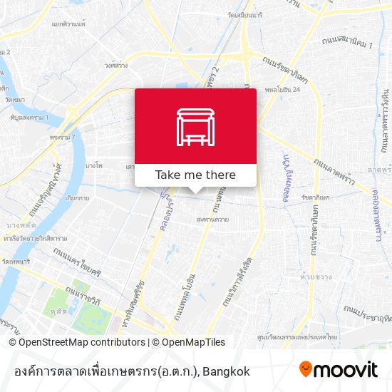 องค์การตลาดเพื่อเกษตรกร(อ.ต.ก.) map