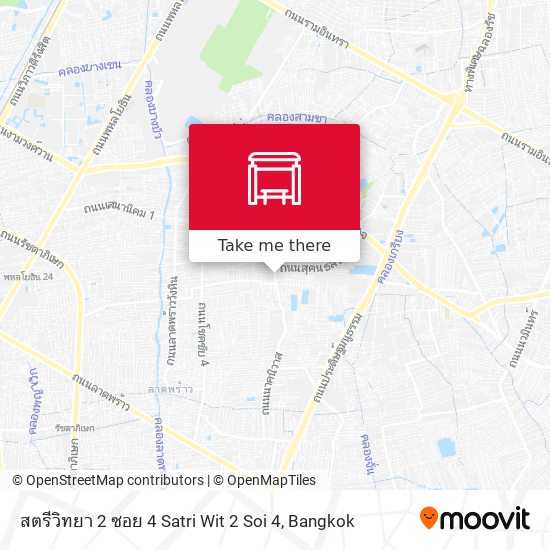 สตรีวิทยา 2 ซอย 4 Satri Wit 2 Soi 4 map
