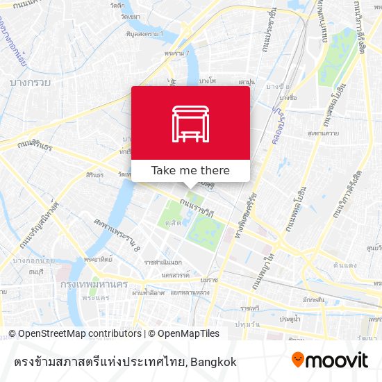 ตรงข้ามสภาสตรีแห่งประเทศไทย map