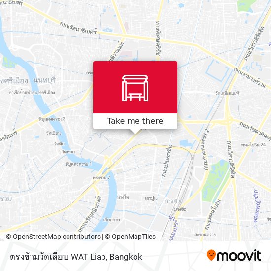 ตรงข้ามวัดเลียบ WAT Liap map