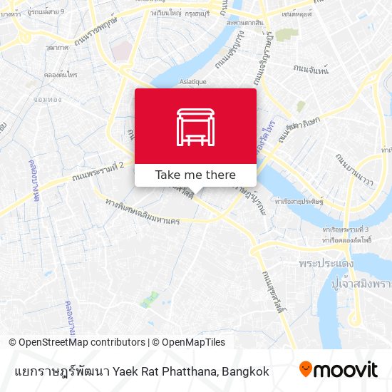 แยกราษฎร์พัฒนา Yaek Rat Phatthana map