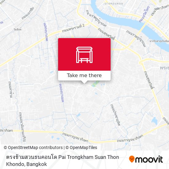 ตรงข้ามสวนธนคอนโด Pai Trongkham Suan Thon Khondo map