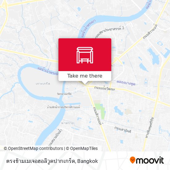 ตรงข้ามเมเจอฮอลิวูดปากเกร็ด map