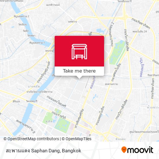 สะพานแดง Saphan Dang map