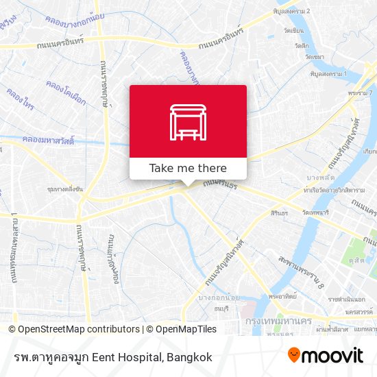 รพ.ตาหูคอจมูก Eent Hospital map