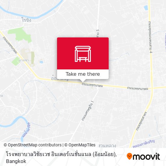 โรงพยาบาลวิชัยเวช อินเตอร์เนชั่นแนล (อ้อมน้อย) map