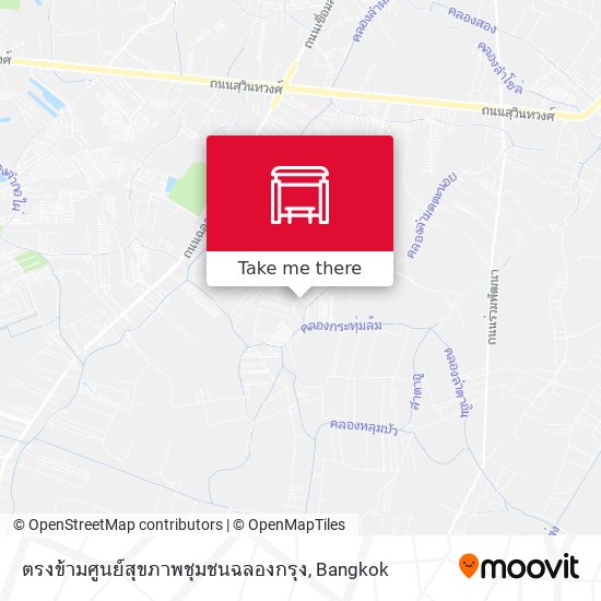 ตรงข้ามศูนย์สุขภาพชุมชนฉลองกรุง map