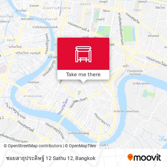 ซอยสาธุประดิษฐ์ 12 Sathu 12 map
