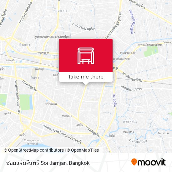 ซอยแจ่มจันทร์ Soi Jamjan map