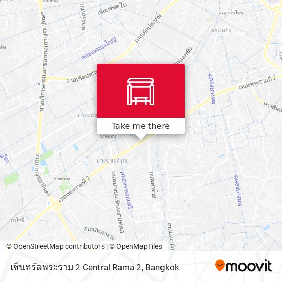 เซ็นทรัลพระราม 2 Central Rama 2 map