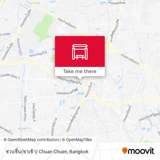 ชวนชื่น(ขาเข้า) Chuan Chuen map