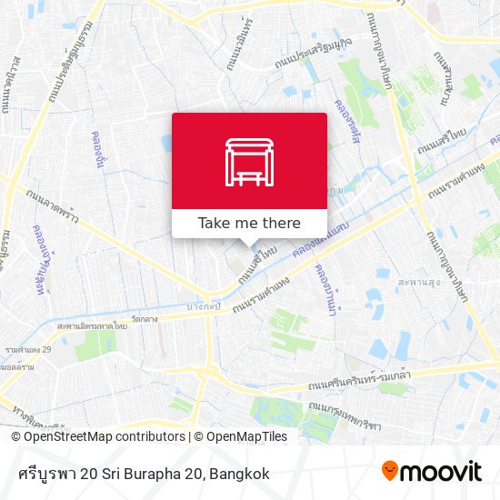 ศรีบูรพา 20 Sri Burapha 20 map