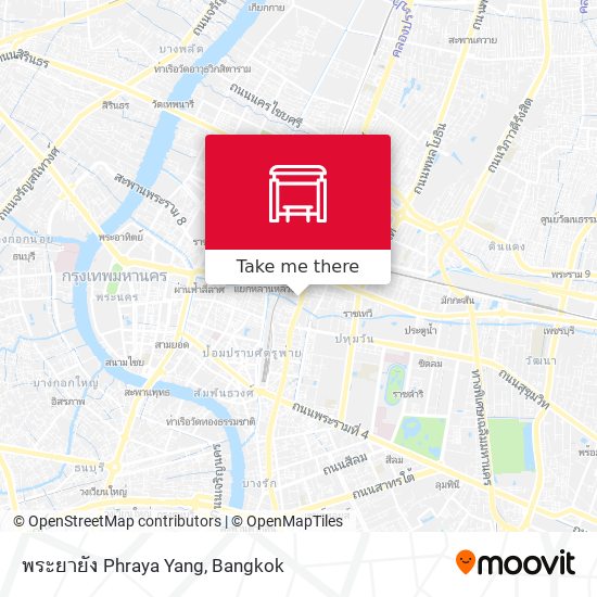 พระยายัง Phraya Yang map