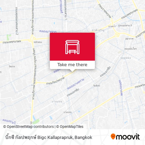 บิ๊กซี กัลปพฤกษ์ Bigc Kallaprapruk map