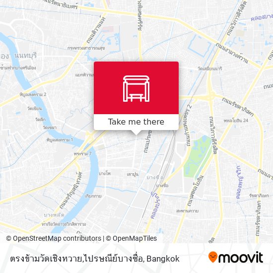 ตรงข้ามวัดเชิงหวาย,ไปรษณีย์บางซื่อ map