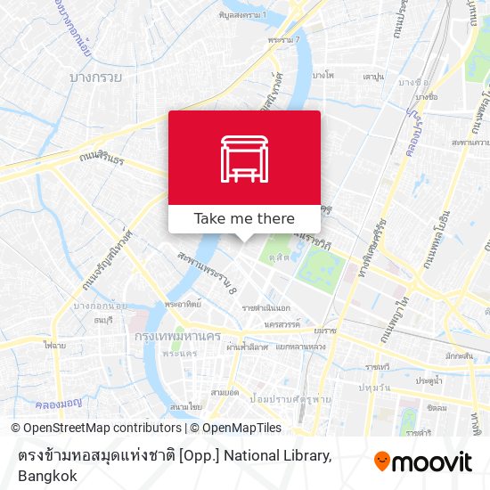 ตรงข้ามหอสมุดแห่งชาติ [Opp.] National Library map