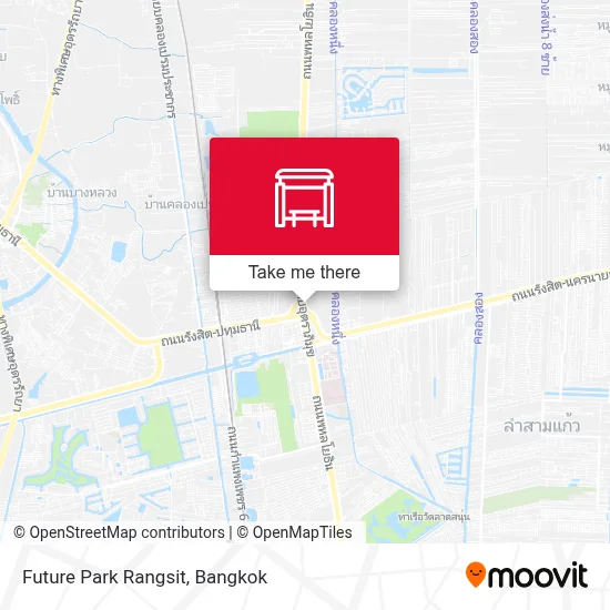 Future Park Rangsit map