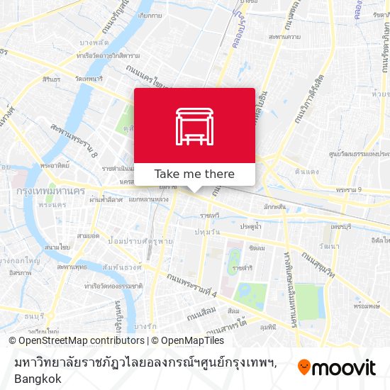 มหาวิทยาลัยราชภัฏวไลยอลงกรณ์ฯศูนย์กรุงเทพฯ map