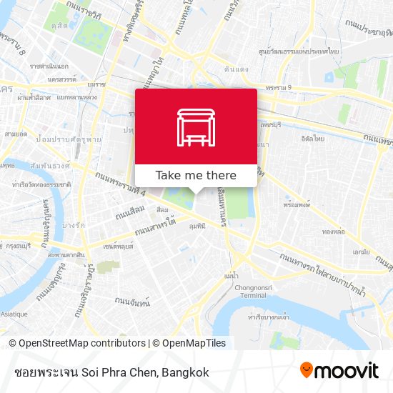 ซอยพระเจน Soi Phra Chen map