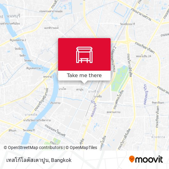 เทสโก้โลตัสเตาปูน map