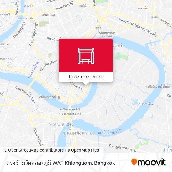 ตรงข้ามวัดคลองภูมิ WAT Khlonguom map