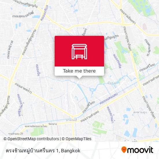 ตรงข้ามหมู่บ้านศรีนคร 1 map