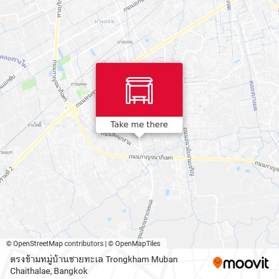 ตรงข้ามหมู่บ้านชายทะเล Trongkham Muban Chaithalae map