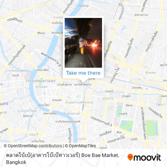 ตลาดโบ้เบ้(อาคารโบ๊เบ๊ทาวเวอร์) Boe Bae Market map