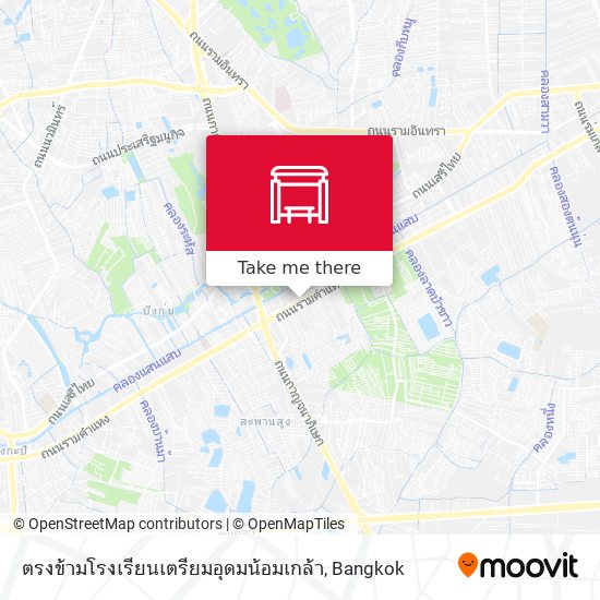 ตรงข้ามโรงเรียนเตรียมอุดมน้อมเกล้า map