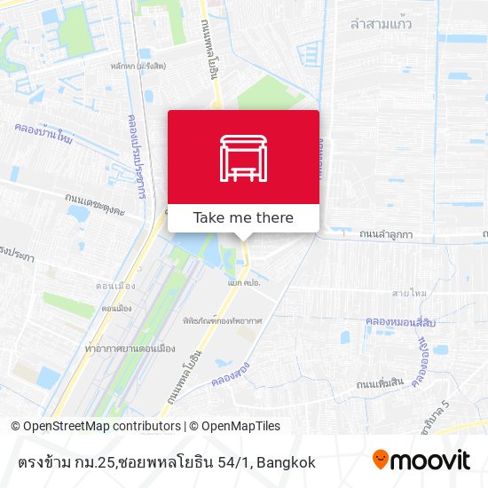 ตรงข้าม กม.25,ซอยพหลโยธิน 54/1 map