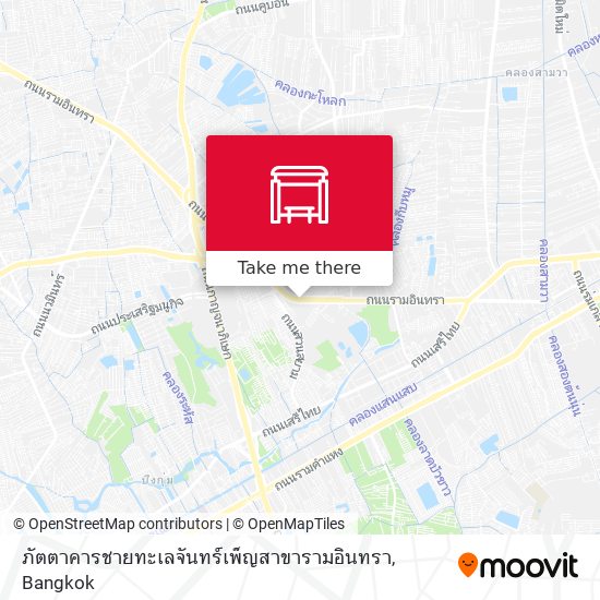 ภัตตาคารชายทะเลจันทร์เพ็ญสาขารามอินทรา map