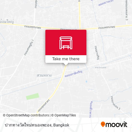 ปากทางวัดใหม่หนองพะอง map