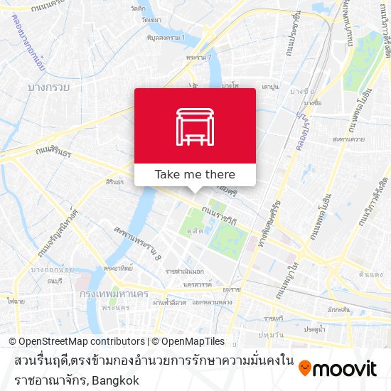 สวนรื่นฤดี,ตรงข้ามกองอำนวยการรักษาความมั่นคงในราชอาณาจักร map