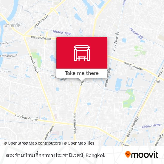 ตรงข้ามบ้านเอื่ออาทรประชานิเวศน์ map