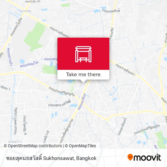 ซอยสุคนธสวัสดิ์ Sukhonsawat map