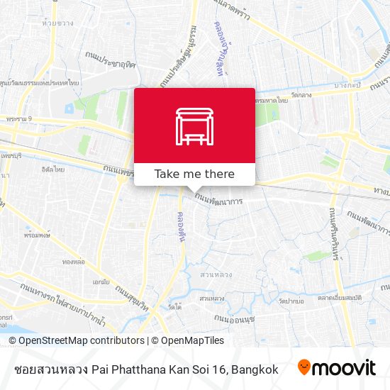 ซอยสวนหลวง Pai Phatthana Kan Soi 16 map