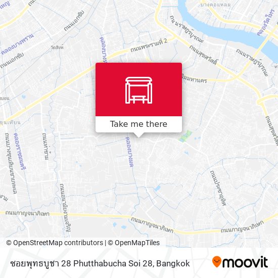 ซอยพุทธบูชา 28 Phutthabucha Soi 28 map