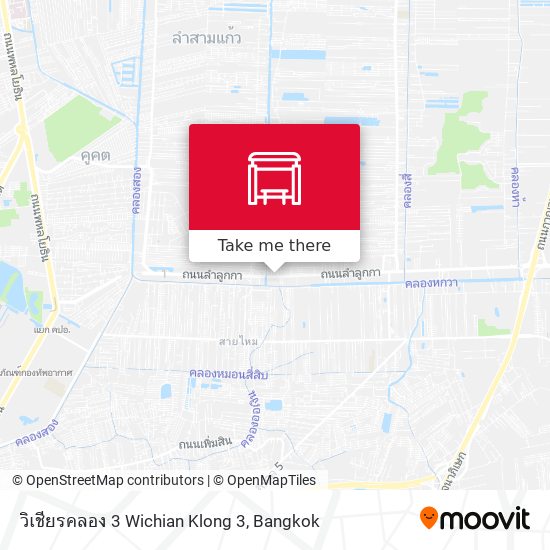 วิเชียรคลอง 3 Wichian Klong 3 map